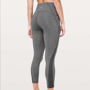 Lululemon Train Times 7/8 Grey Pants - Size 12